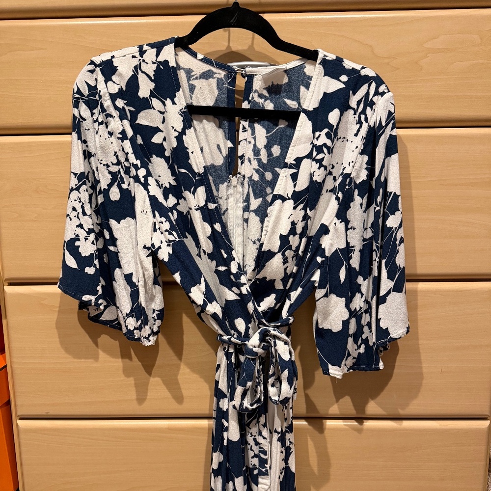 Keliki Hawaii Wrap Dress L